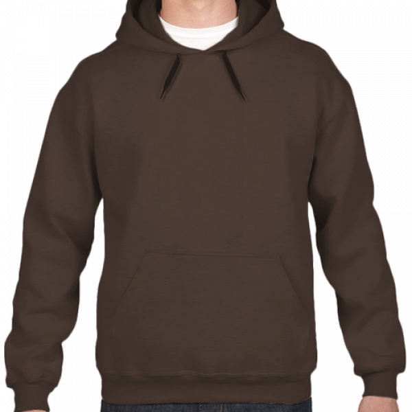 Gildan dark hotsell chocolate hoodie