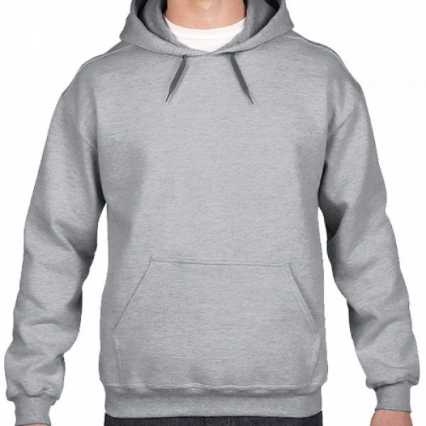 Grey on sale hoodie gildan